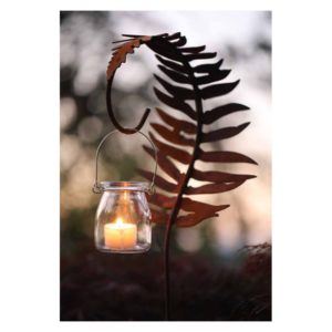 Varenblad tuinsteker, roest design