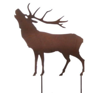 Deko hert tuinsteker, roest design