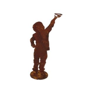 Bloemenkind "John", inclusief reageerbuis, roest design