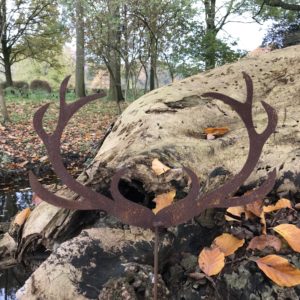 Hertengewei 30 cm, roest design