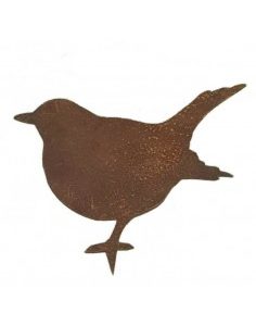 Vogel grote merel, ministeker, roest design