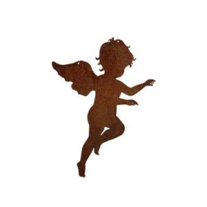 Schattige engel om op te hangen, roest design