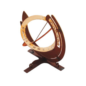 Zonnewijzer, roest design