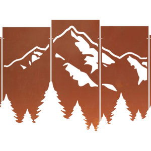 Bergen vijfluik, roest design